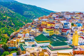 Fes city mountains