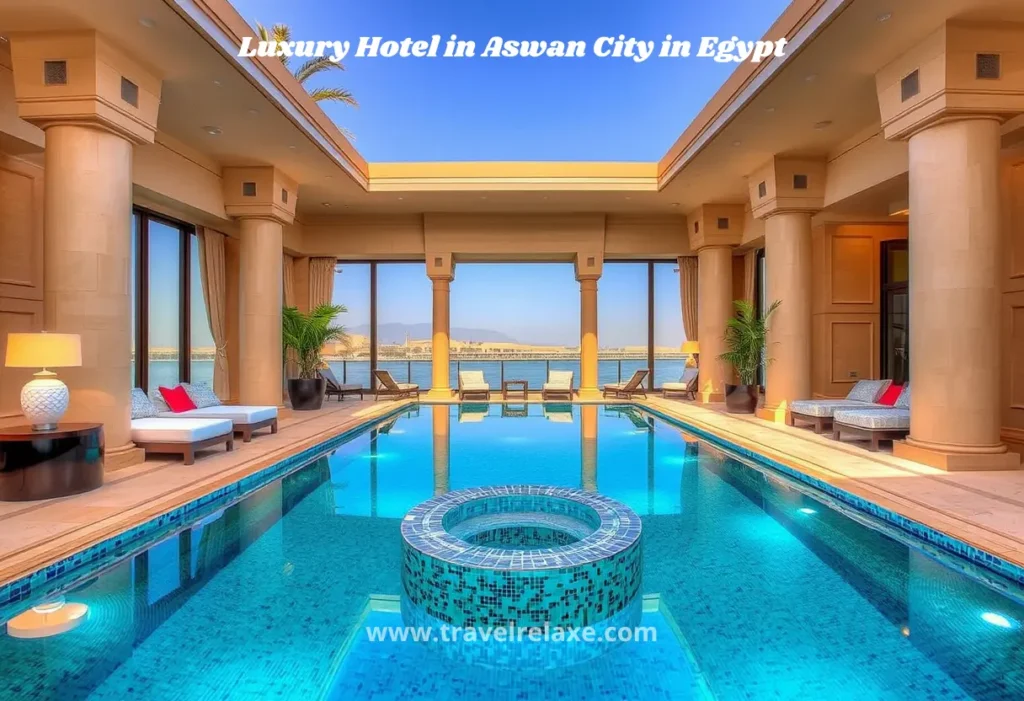 Luxury Hotel in Aswan City in Egypt