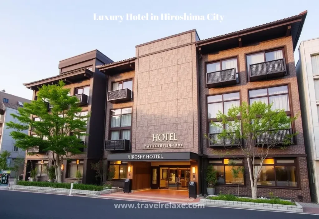 Luxury Hotel in Hiroshima City
