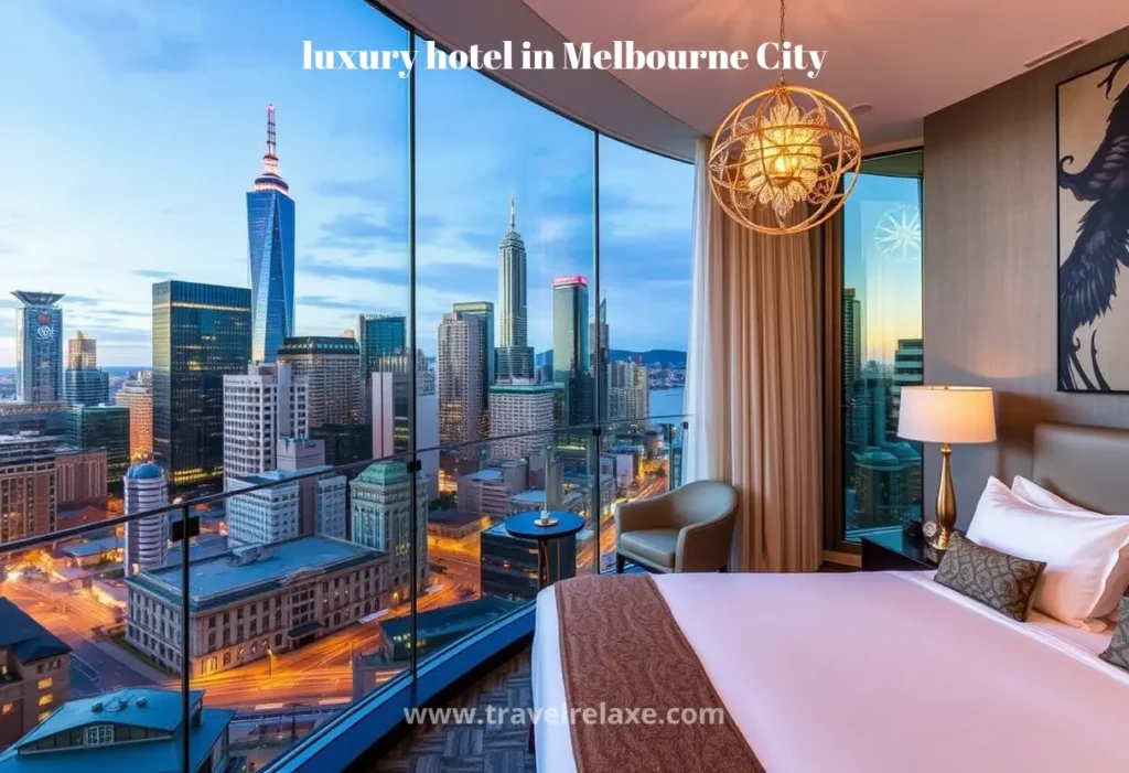 luxury hotel in Melbourne City